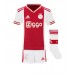 Cheap Ajax Steven Bergwijn #7 Home Football Kit Children 2022-23 Short Sleeve (+ pants)